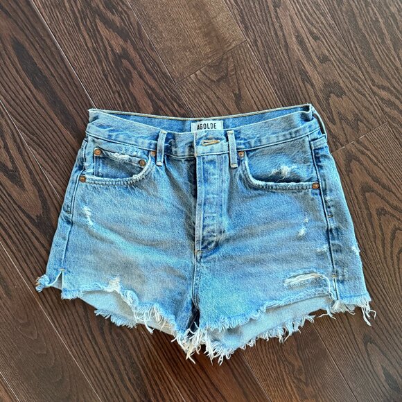 Agolde Parker Vintage Cut Off Short - Picture 2 of 7